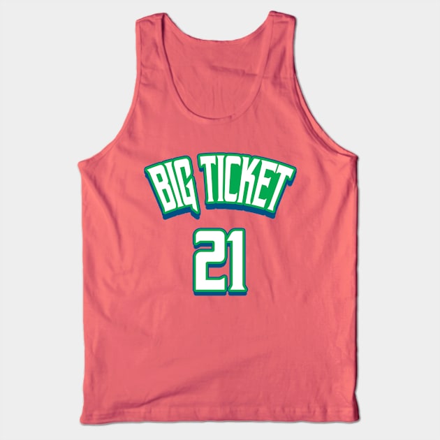 BIG TICKET Tank Top by 22GFX